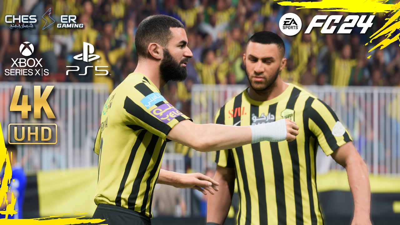 FIFA 24 «Аль-Иттихад» против «Аль-Хиляль» с комментариями Фареса Авада | EA FC 24 GAMEPLAY АРАБСК...
