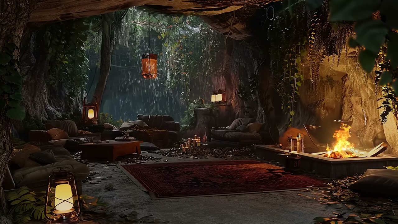 Let the Rain and Fire Keep You Company Tonight | A Quiet Cave Night