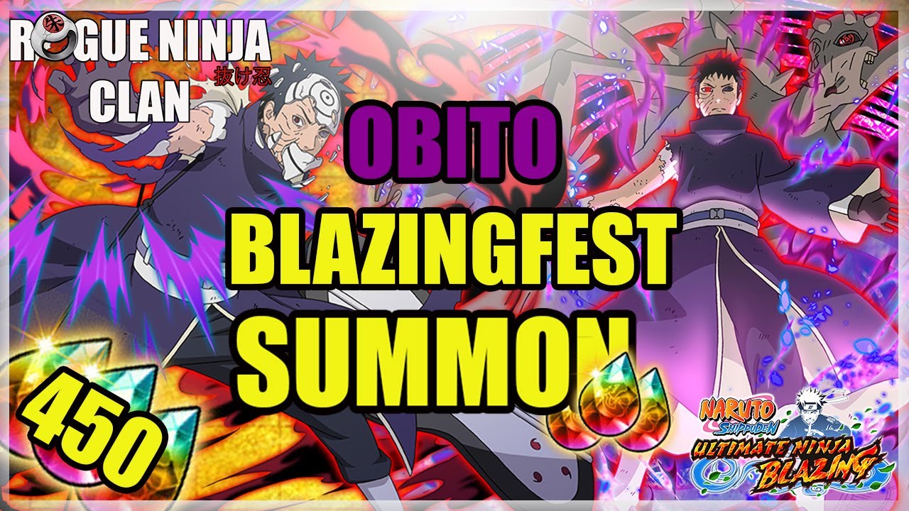 Ohh Boyy!! Obito Blazingfest Summoning |Naruto Ultimate Ninja Blazing|