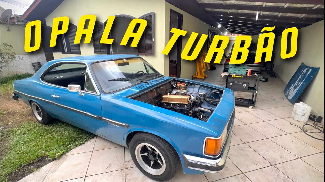 Turbinando o Opala 4 cilindros!