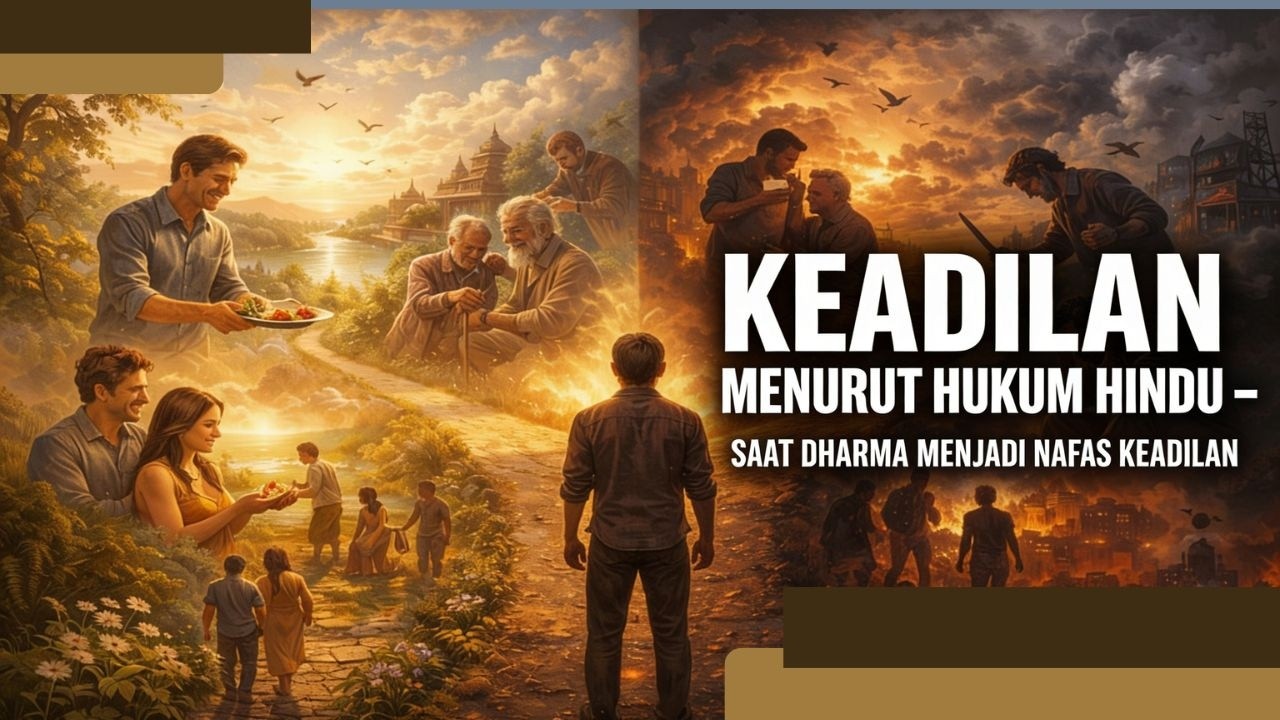 HINDU TIMES INFO - KEADILAN MENURUT HUKUM HINDU – SAAT DHARMA MENJADI NAFAS KEADILAN