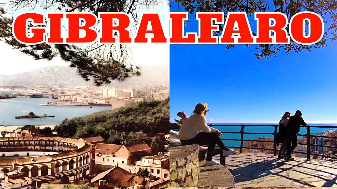 Malaga Walk | View from Mount Gibralfaro Observation deck 🇪🇦 Spain Life - Present and the Past 4K