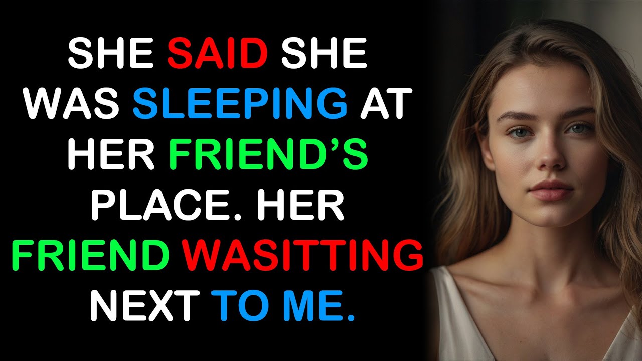 She Said She Was Sleeping at Her Friend’s Place — Her Friend Was Sitting Next to Me