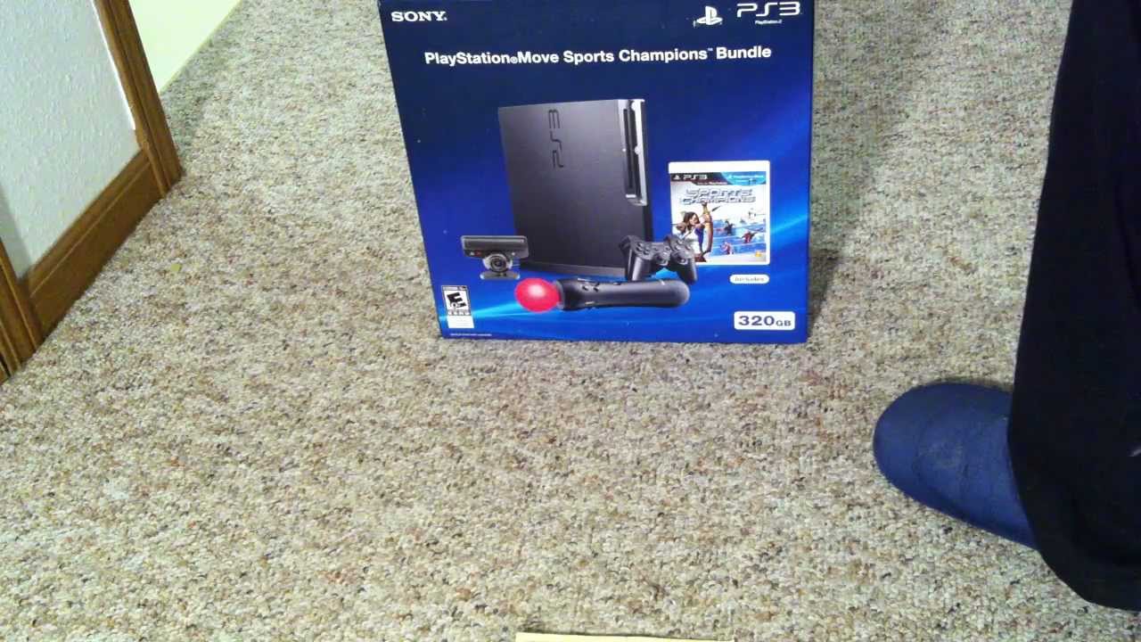 PS3 unboxing