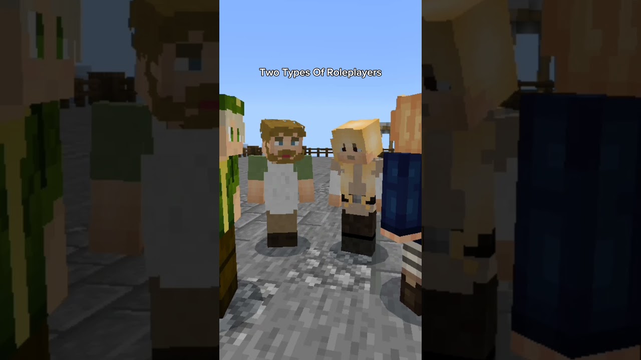 Two types of roleplayers | #minecraftroleplay #aphmau #minecraftdiaries #roleplay #angel