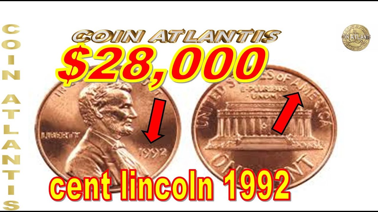 1992 Lincoln Penny se vende por más de $28,000