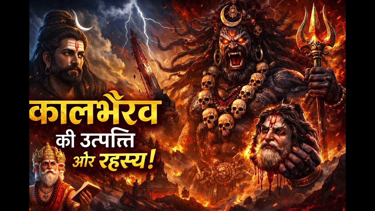 “कालभैरव की रहस्यमयी उत्पत्ति: जानिए क्यों भगवान शिव ने इन्हे बनाया!” #kalbhairav #mahadev #kashi 