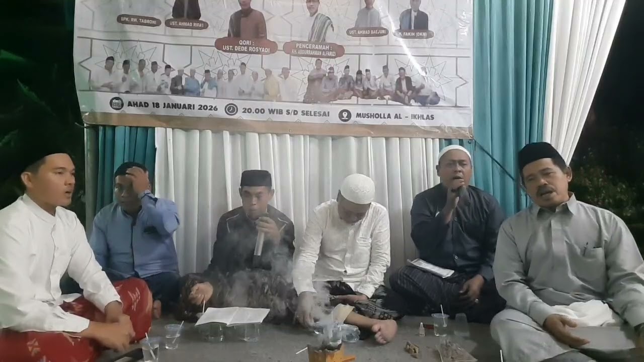 Peringatan isra mi'raj,Rasulullah muhamad saw,pembacaan maulid ad diba'i mushola al ikhlas18012026