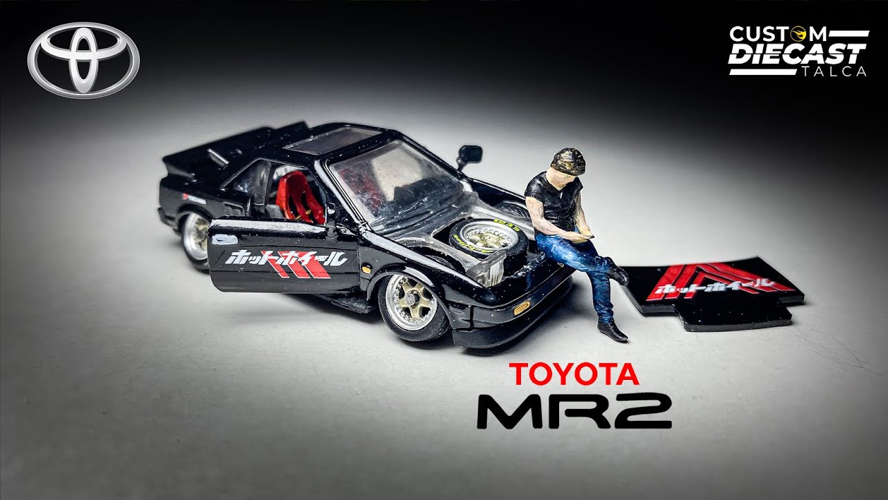 🔥Custom Matchbox 1/64 Toyota MR2 Yokohama🔥