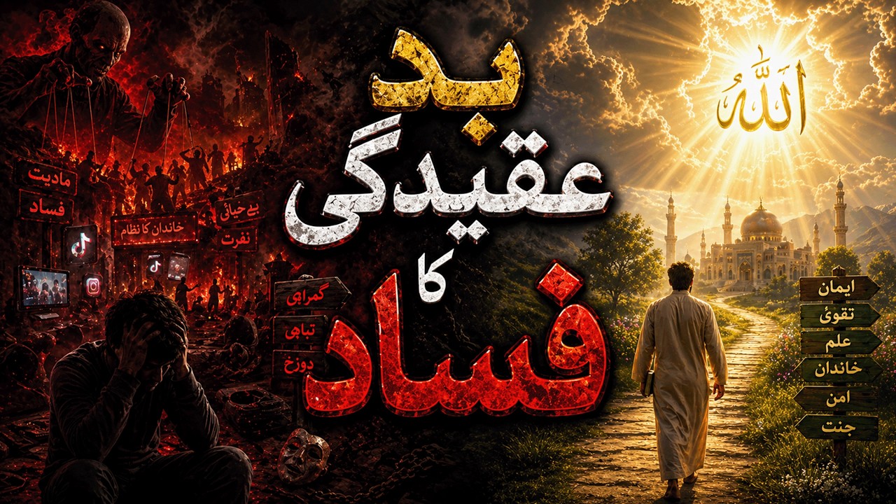 Bad Aqeedagi Ka Fasaad | By Meraj Afzaly