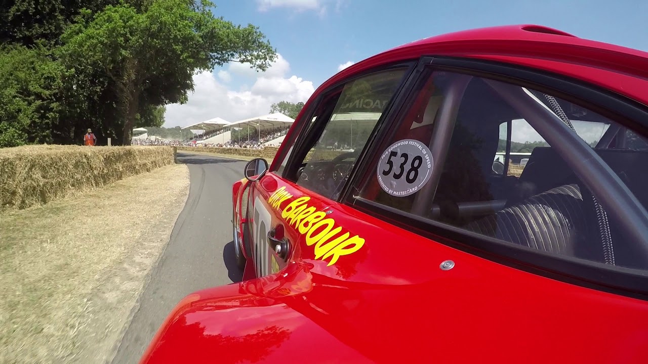 Adam Carolla Drives Porsche 935 at Goodwood Festival of Speed 2018