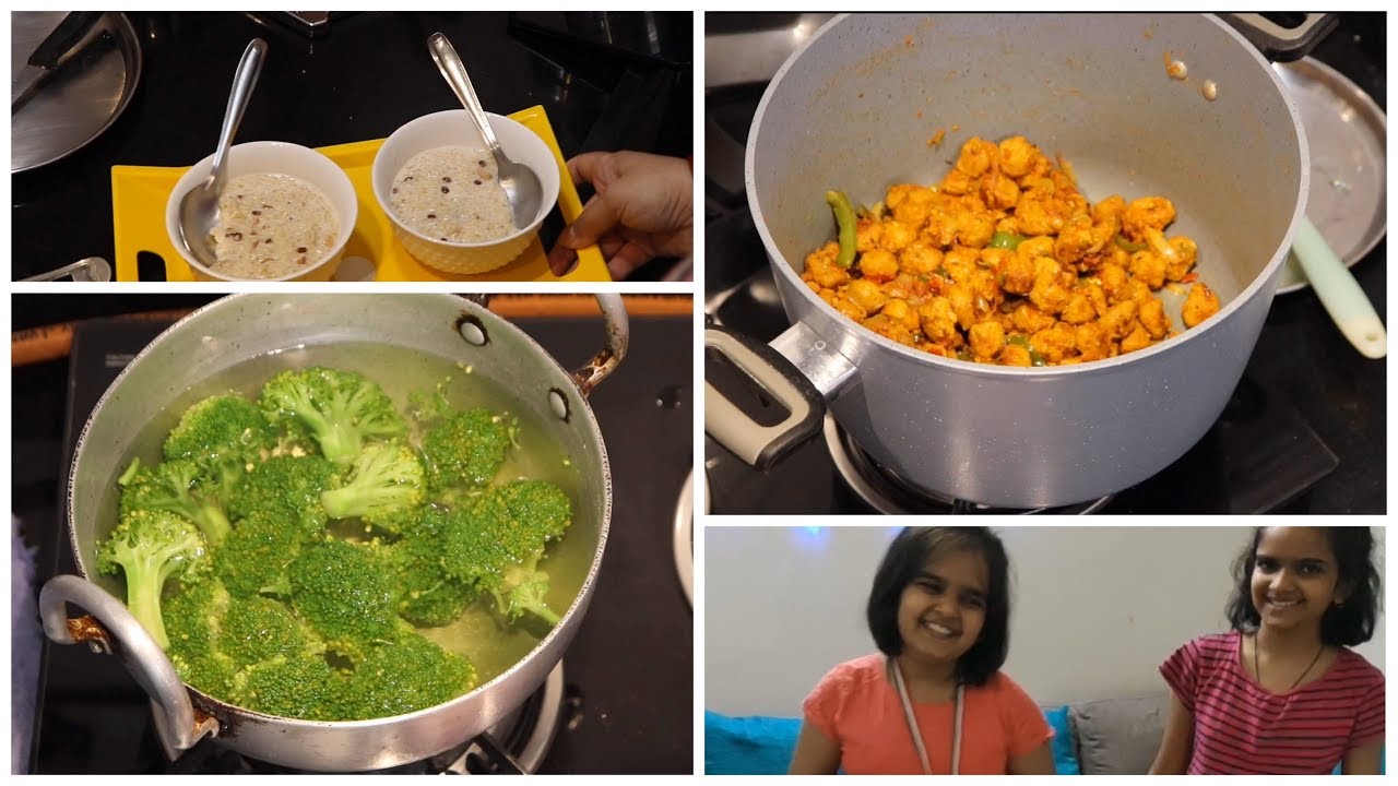 EVENING TO NIGHT ROUTINE | Soya Chunks recipe | Meetha Dalia | Broccoli Paratha