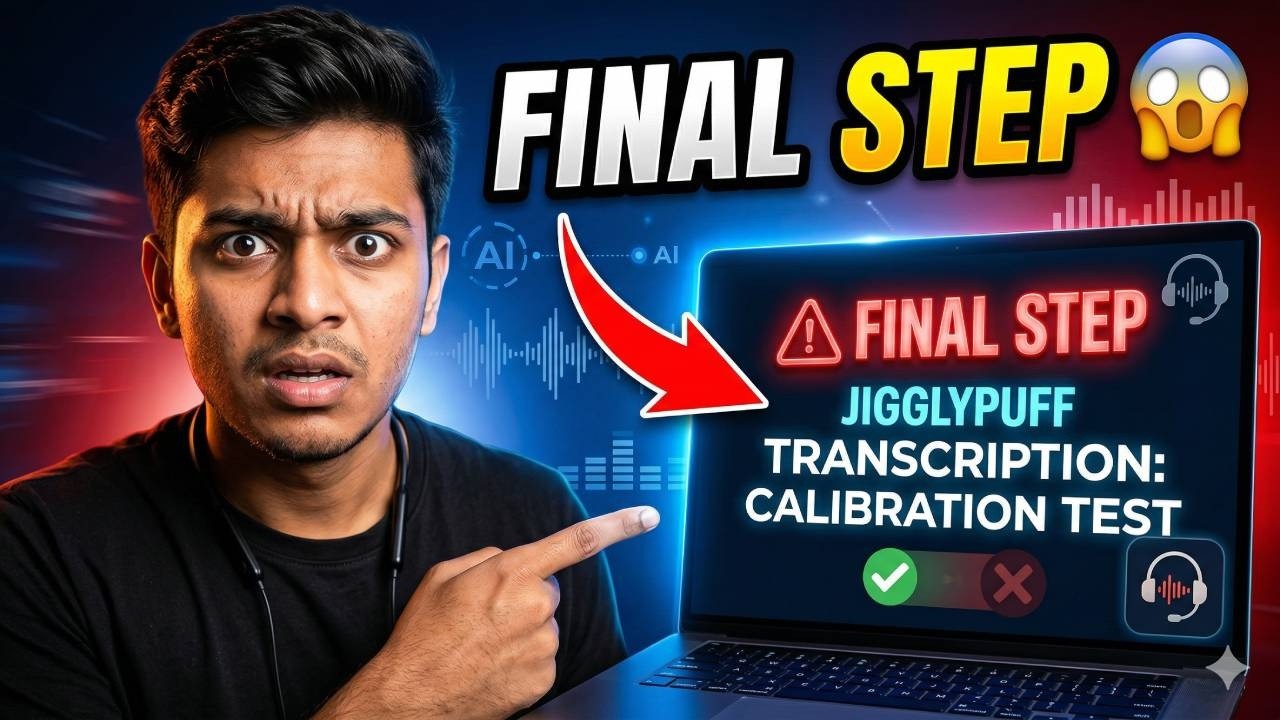 👉 Jigglypuff Audio Transcription Part 2 💰 Calibration Qualification Test LIVE (2026)