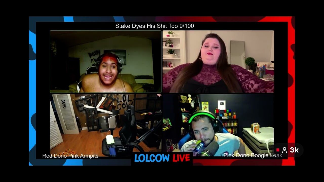 Amberlynn Reid being greedy as always on @LolcowLive 