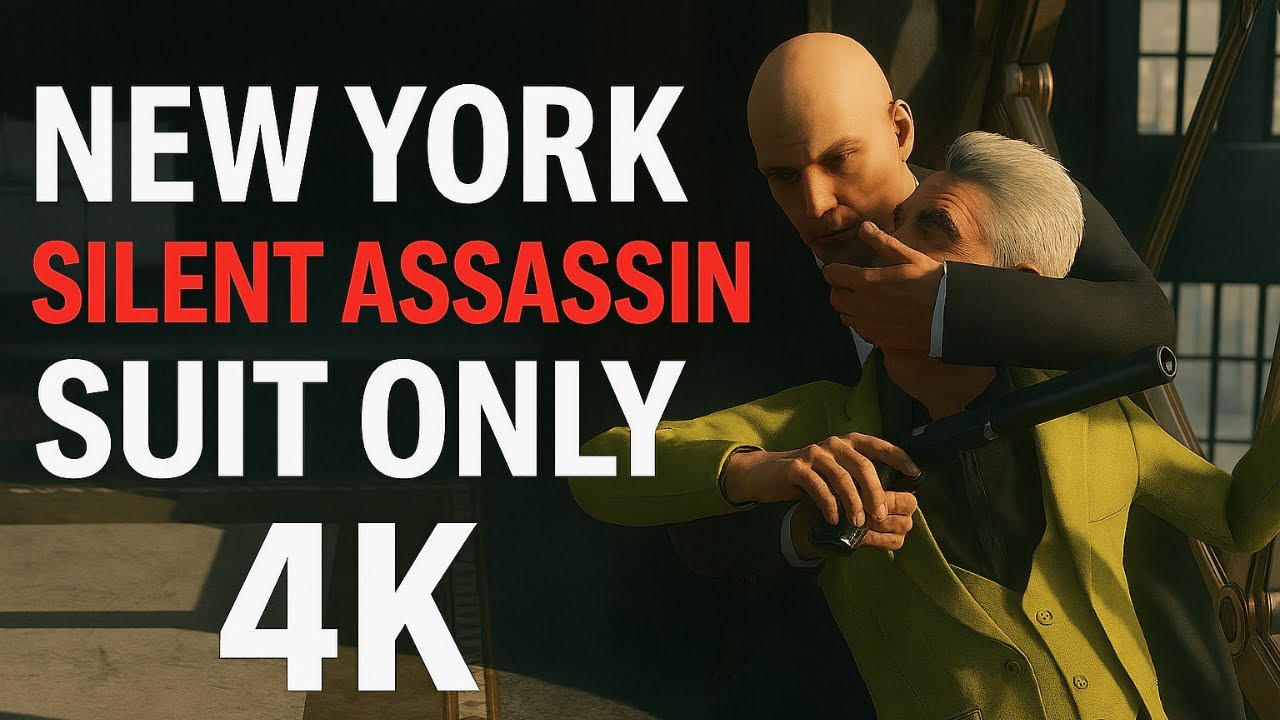 HITMAN | NEW YORK (BANK) | Silent Assassin Suit Only | 4K