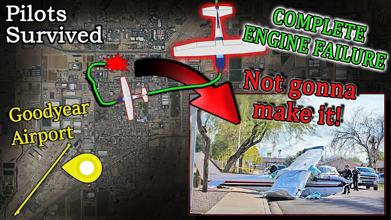 Landing in Residential Area | ENGINE FAILURE on Cessna C172