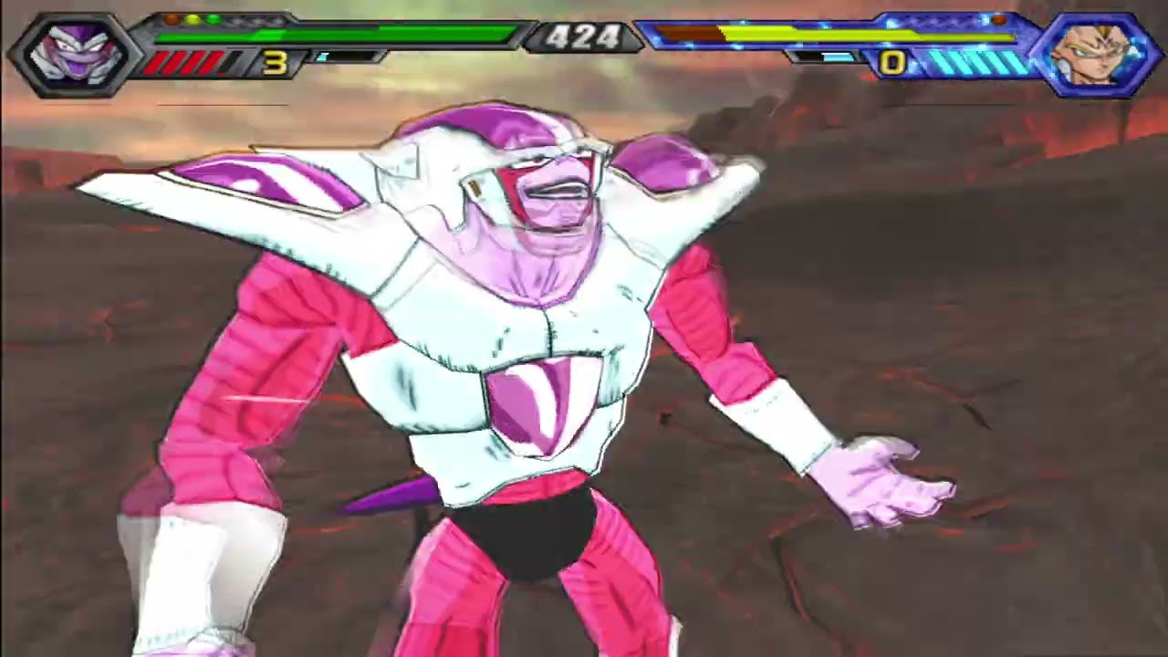 Freiza Vs Majin Vegeta What If Battle! Dragon Ball Z Budokai Tenkaichi 4
