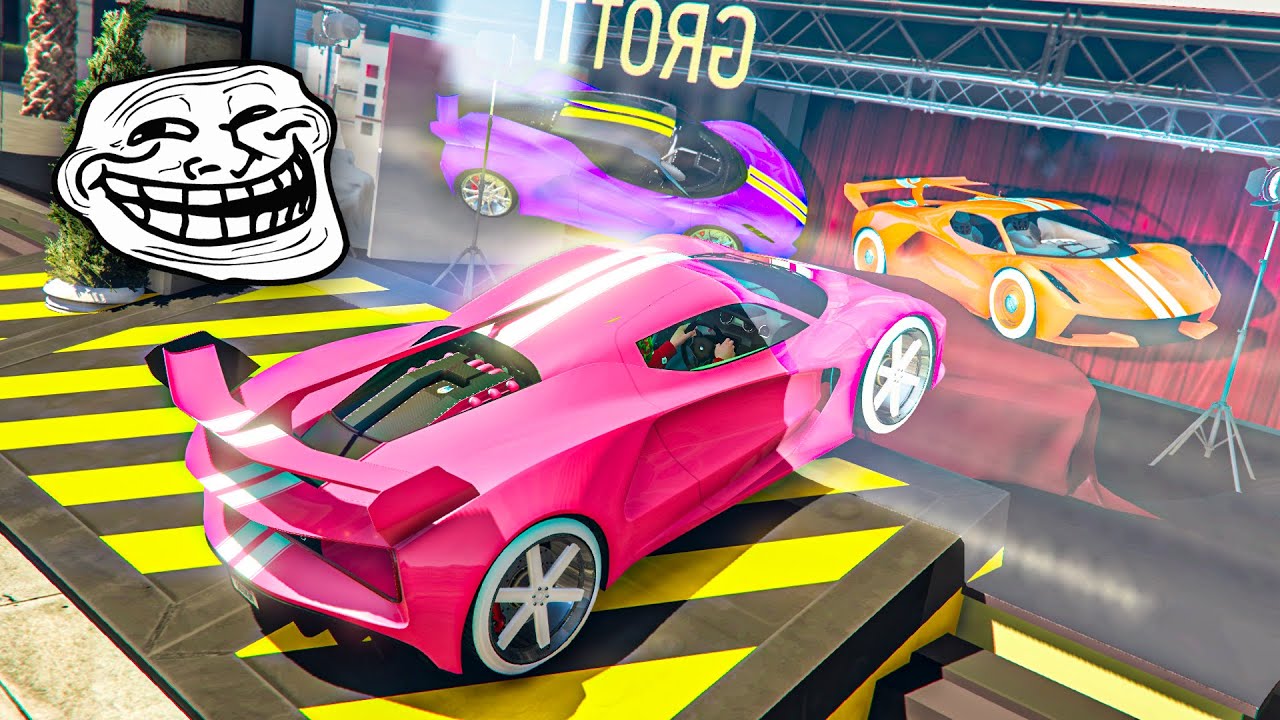 CARRERA TROLL! ENCUENTRO UNA SOLUCIÓN EN UN SEGUNDO!! - GTA 5 ONLINE