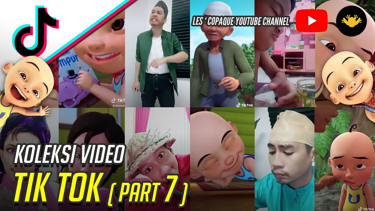 Upin & Ipin - Kompilasi Tik Tok [Part 7]