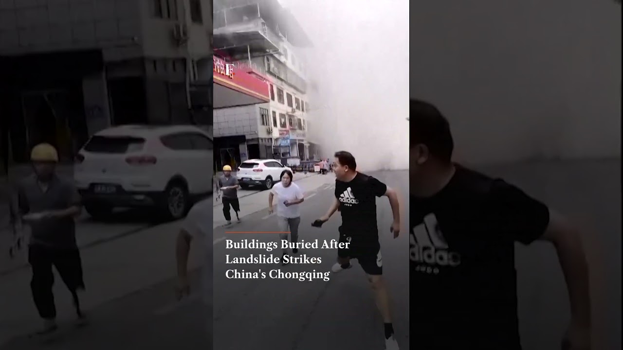 Buildings Buried After Landslide Strikes China's Chongqing | N18G