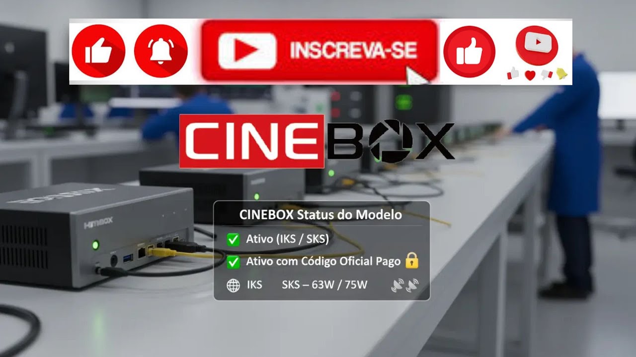 Cinebox Modelos Ativos, IKS/SKS e C&oacute;digo Oficial
