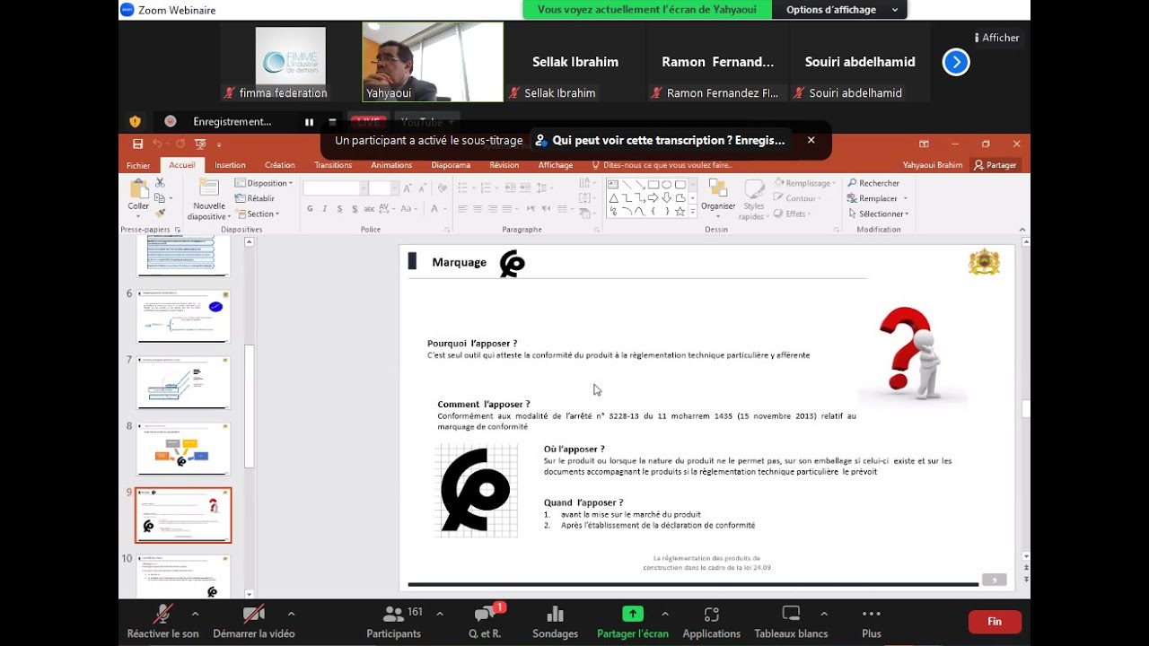 Webinaire : Marquage Cم de conformité des produits industriels