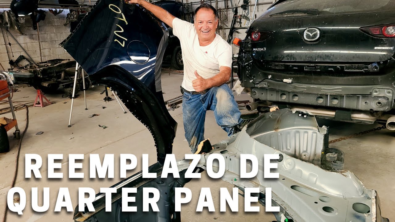 reemplazar un quarter panel usado