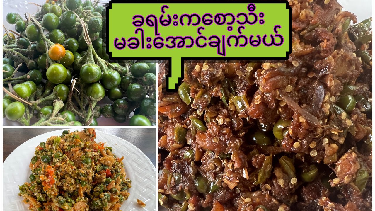 ခရမ်းကစော့သီး ချက်နည်းလေးပါ Pickled eggplant recipe