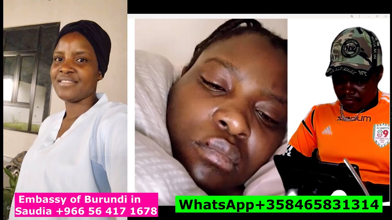 #Saudia_Burundi #Ciza_Everyne очень больна, и агентство направило ей случай #ARDARWISH, чтобы пом...