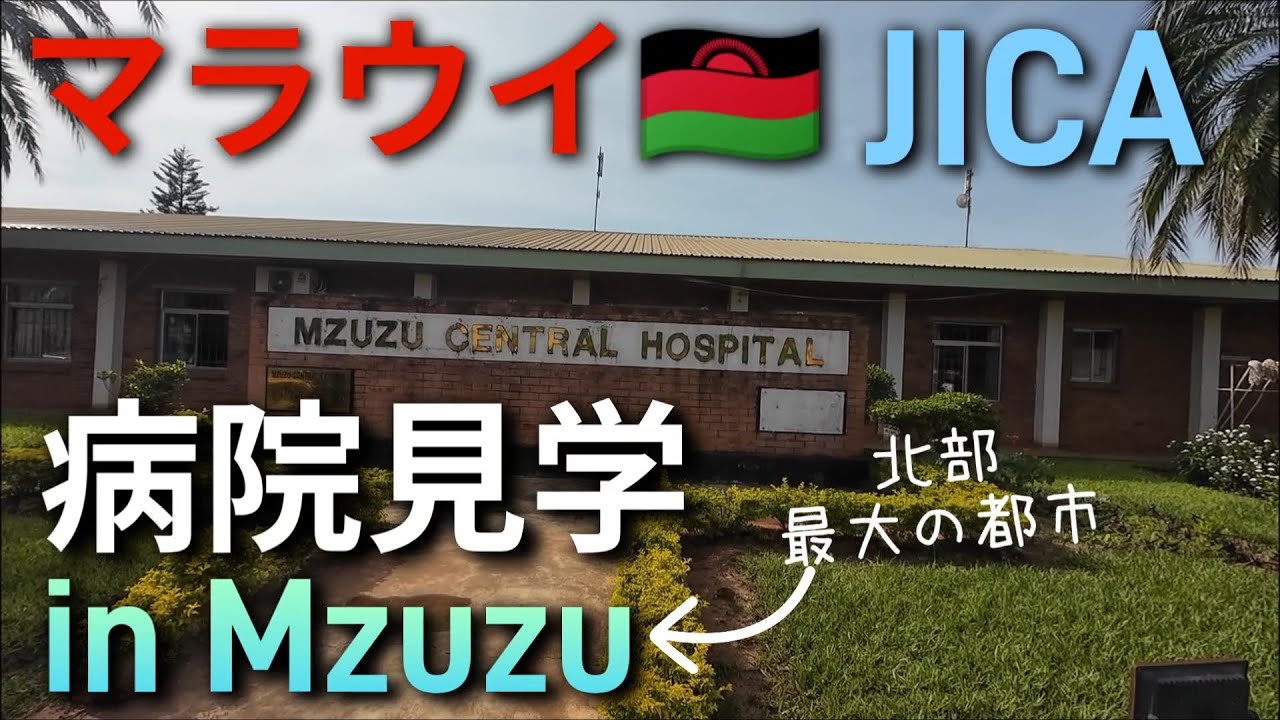 【JICA🇲🇼マラウイ】ムズズの病院&JOCV活動見学