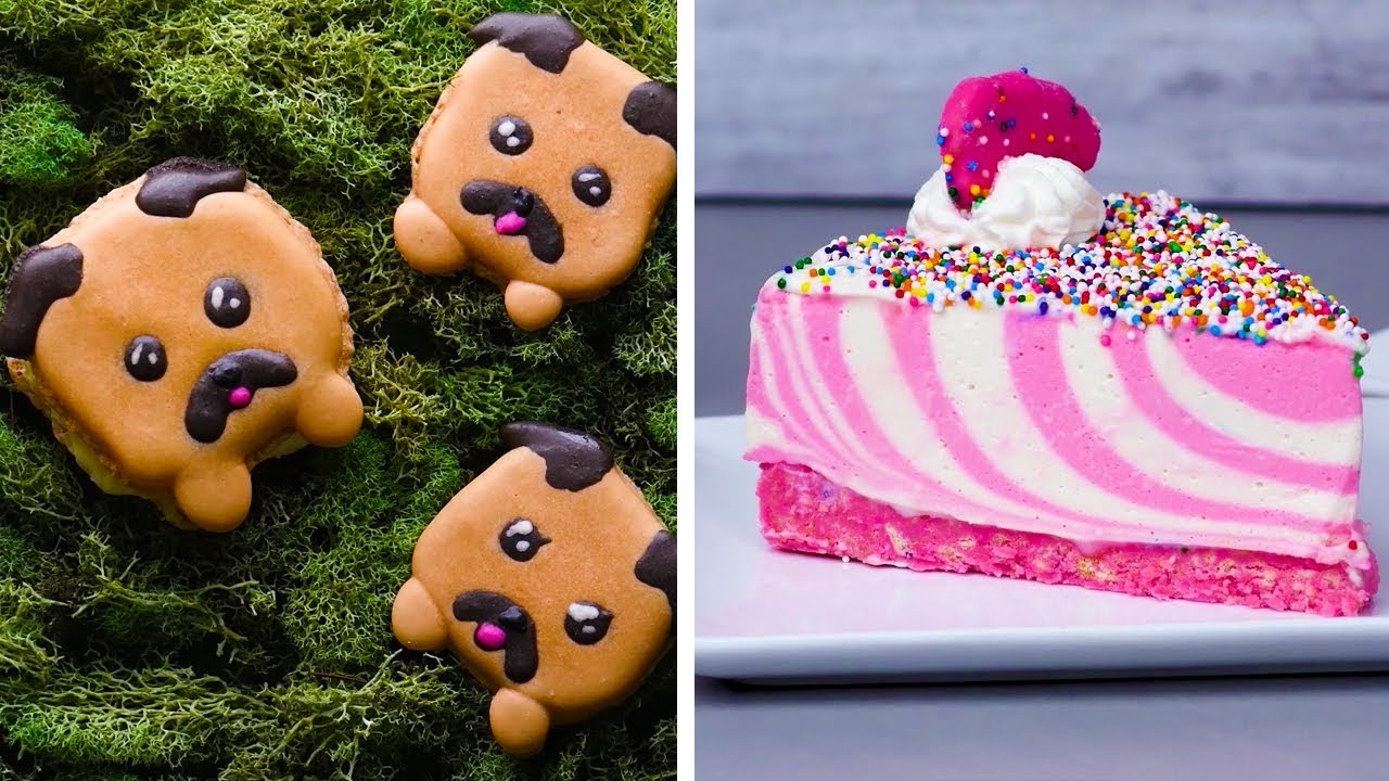 It's A Zoo in Here! 6 Animal Macarons You'll Go Wild For! | Animal Desserts and Sweets by So Yummy