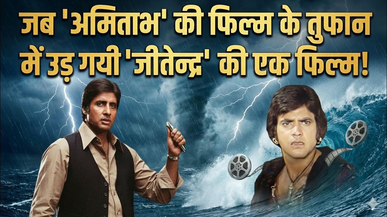 जब 'अमिताभ' की फिल्म के तुफान में उड़ गयी 'जीतेन्द्र' की एक फिल्म ! Amitabh Bachchan | Jeetendra |