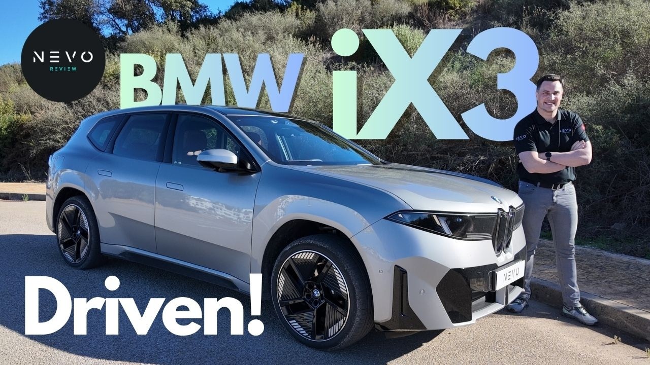 BMW iX3 на ходу! Полный обзор и драйв
