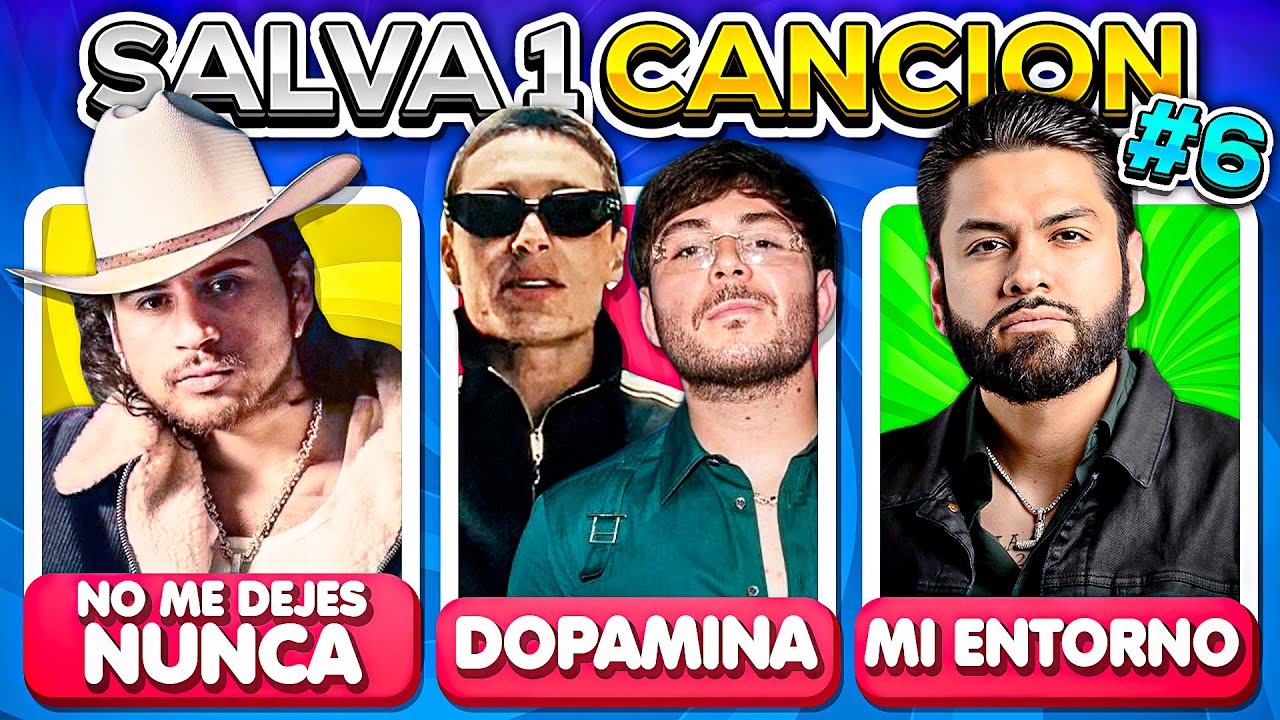 ¿Puedes Salvar solo Una Canción del Regional Mexicano? #6 🎶🤔 RETO MUSICA - TriviaTime