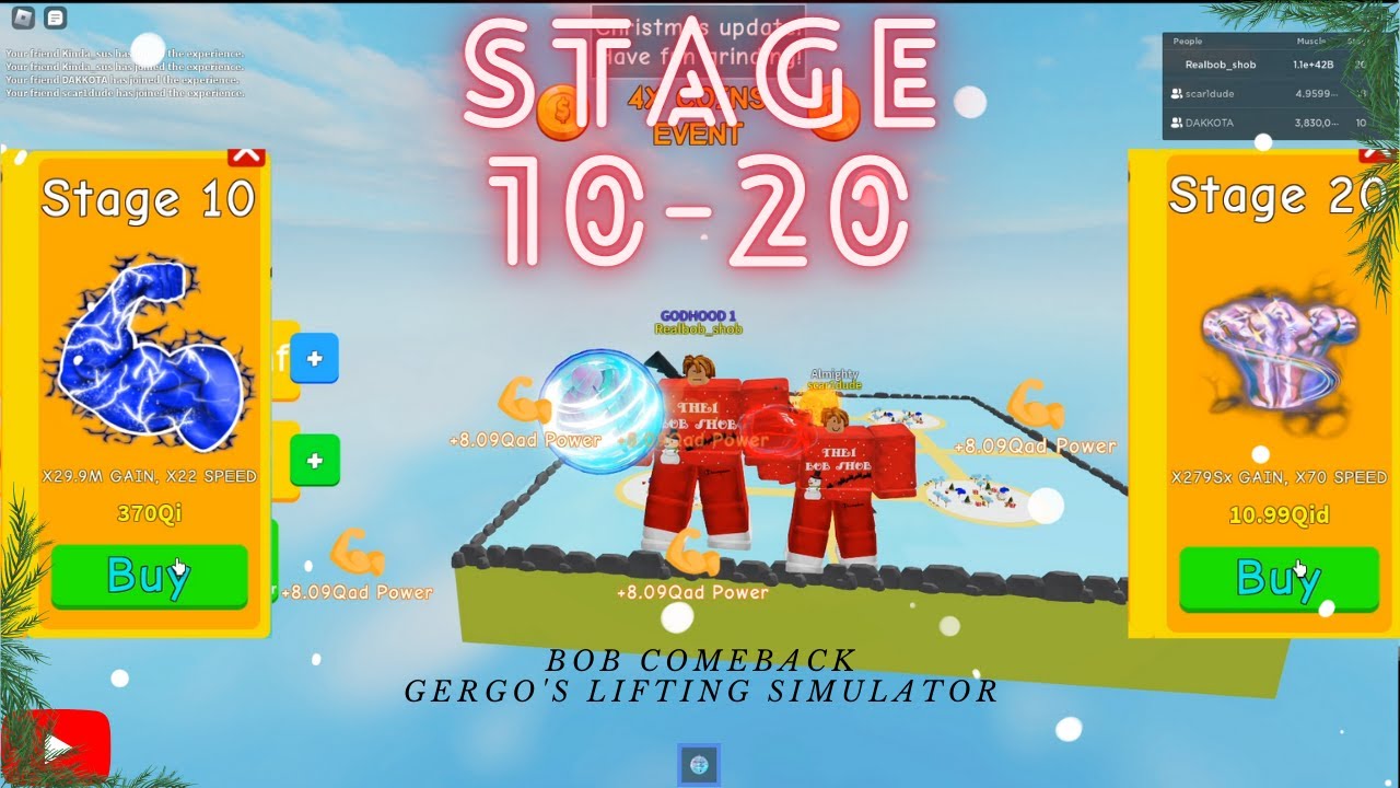 stage 10 - 20 Gergo's Lifting simulator (roblox)