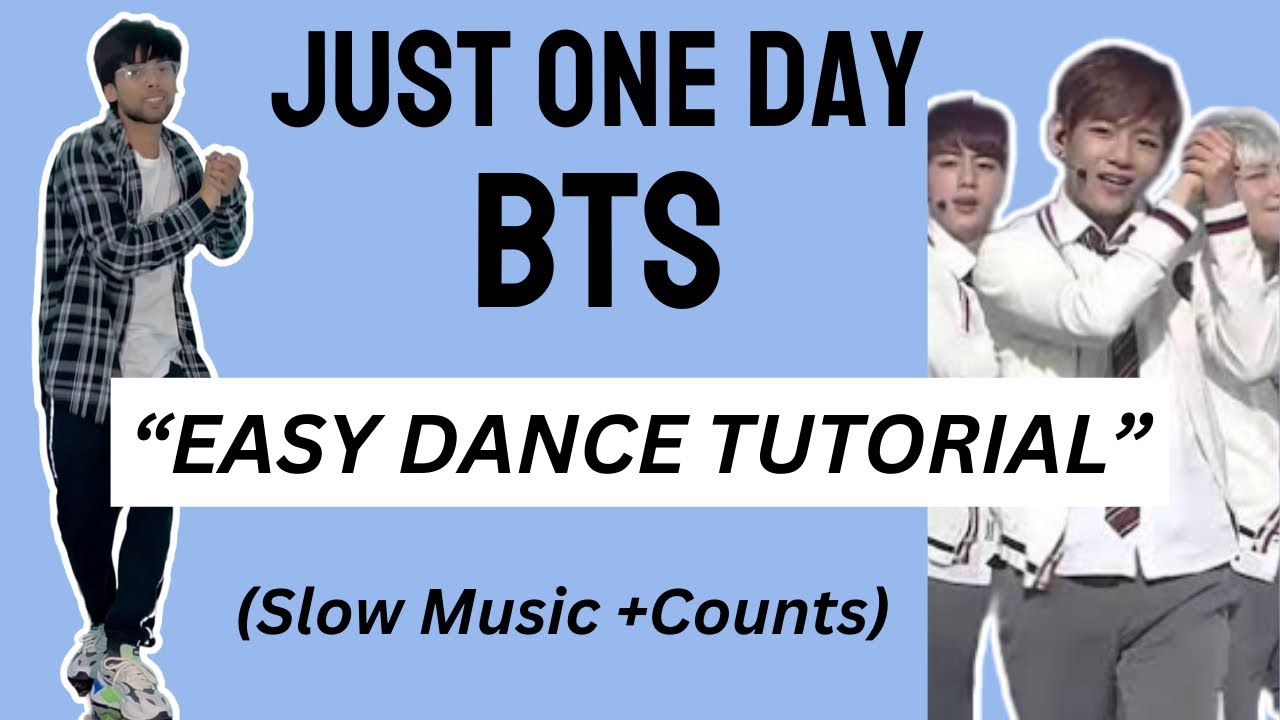 BTS 'JUST ONE DAY' Mirrored Kpop Dance Tutorial | Easy Step By Step #kpopdancetutorial