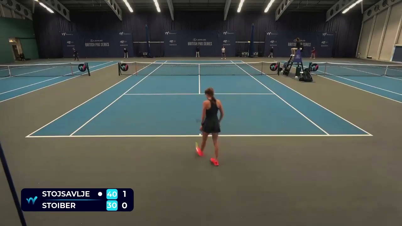Mika Stojsavljevic (GBR) vs Ranah Akua Stoiber [WC] (GBR) / 7-6 5-7 6-3 / W50 Manchester / 1st Round