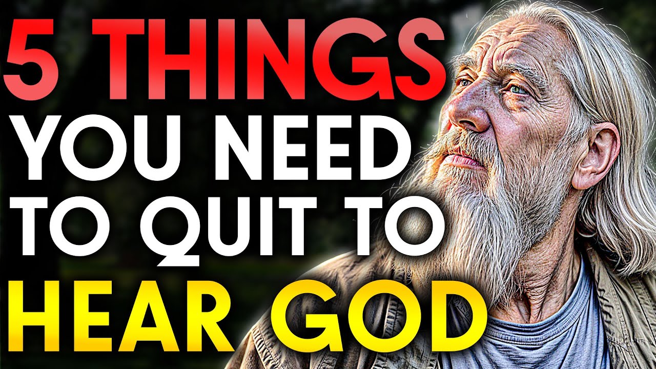 5 Things Chosen Ones Need to Quit To HEAR GOD CLEARLY!