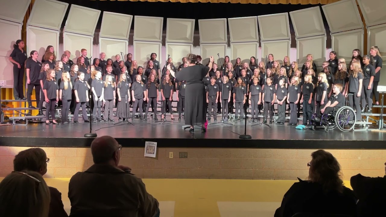Traughber Choir Fall Concert 6th Grade, Oct 15, 2024