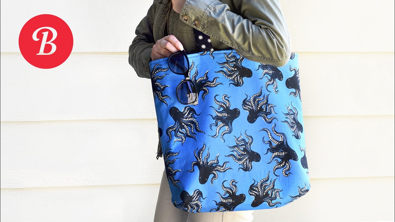 DIY Reversible Tote Bag | Sew-It-Yourself