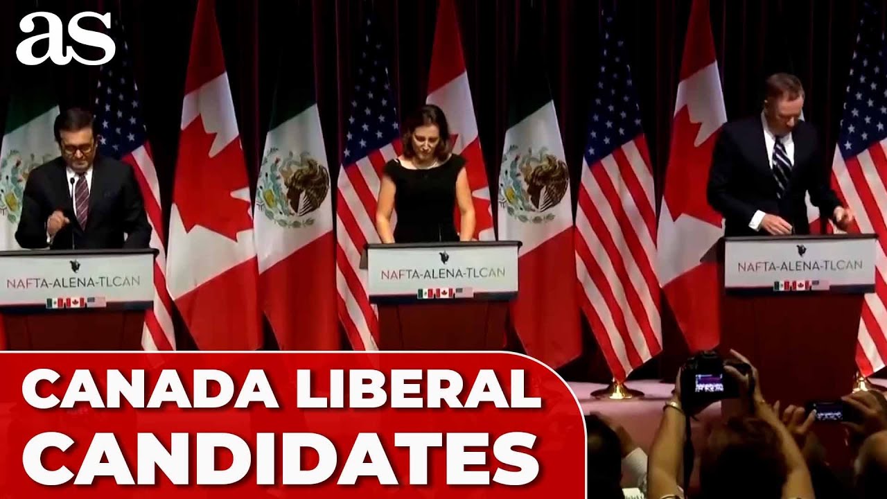 CANDIDATES who are running to REPLACE CANADIAN PM TRUDEAU as Liberal leader