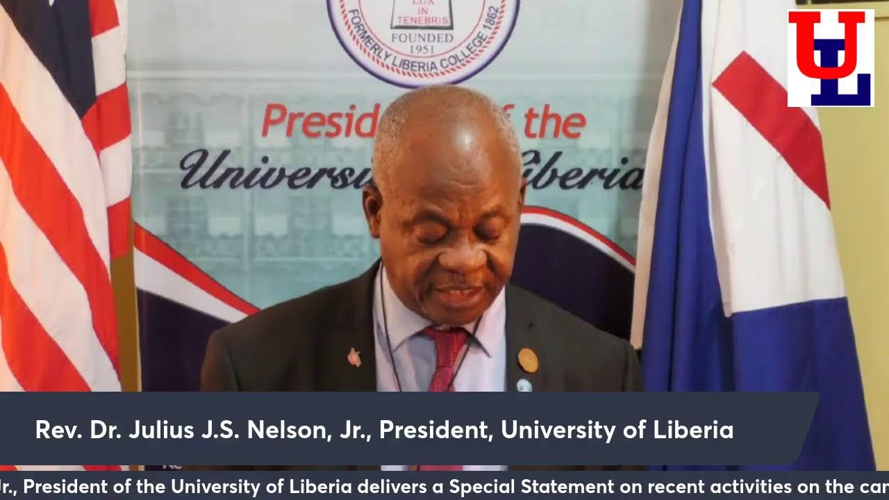 Special Statement by the President of the University of Liberia