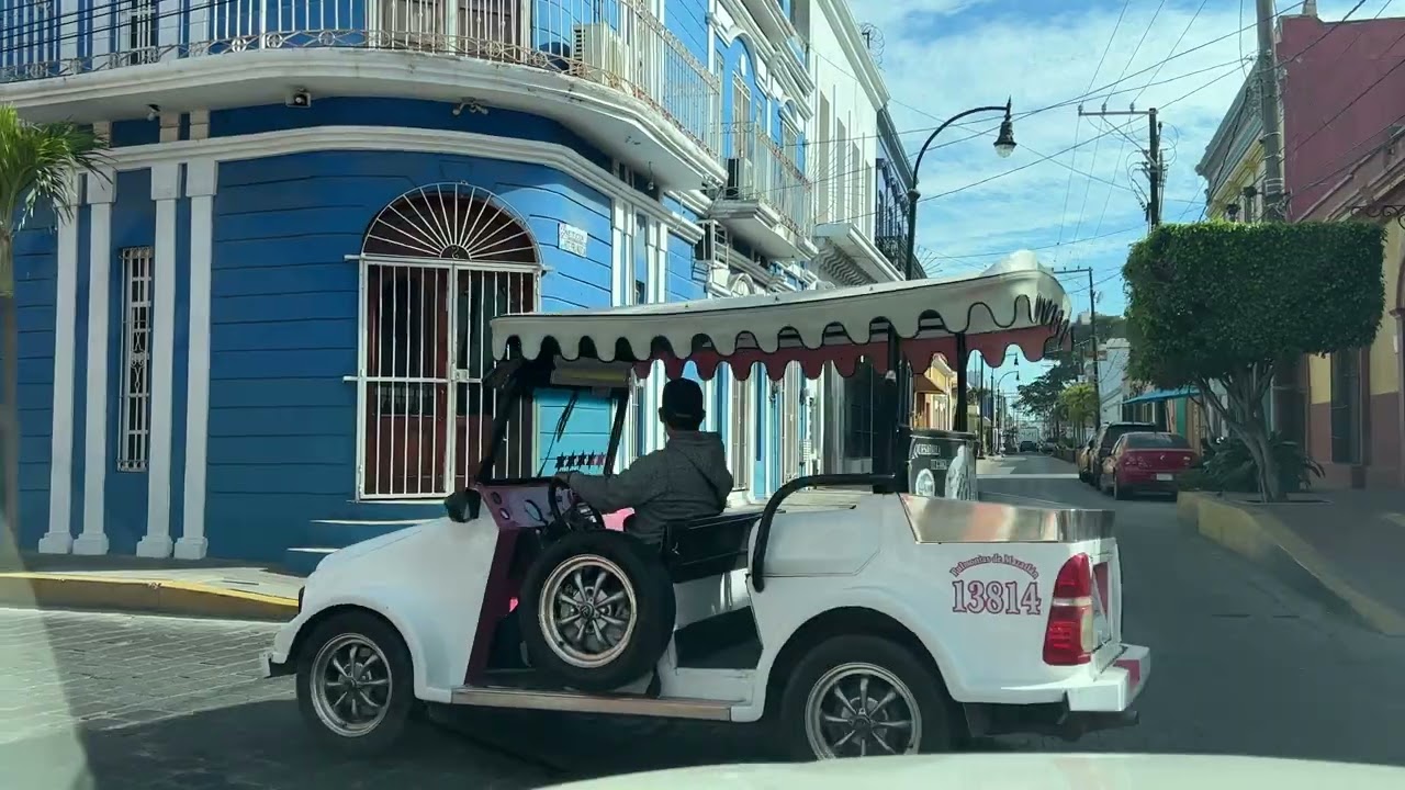 Recorriendo el centro histórico de Mazatlán Sinaloa.