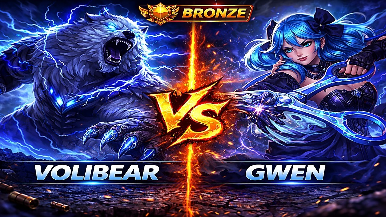 Ranked Review #34– Volibear vs Gwen | Bronze 2 Solo Queue