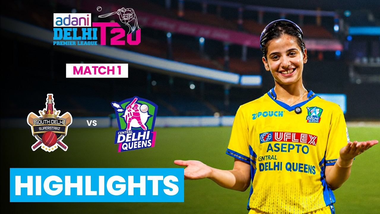 South Delhi Superstarz vs Central Delhi Queens | Match 1 HIGHLIGHTS | #WDPL 2026