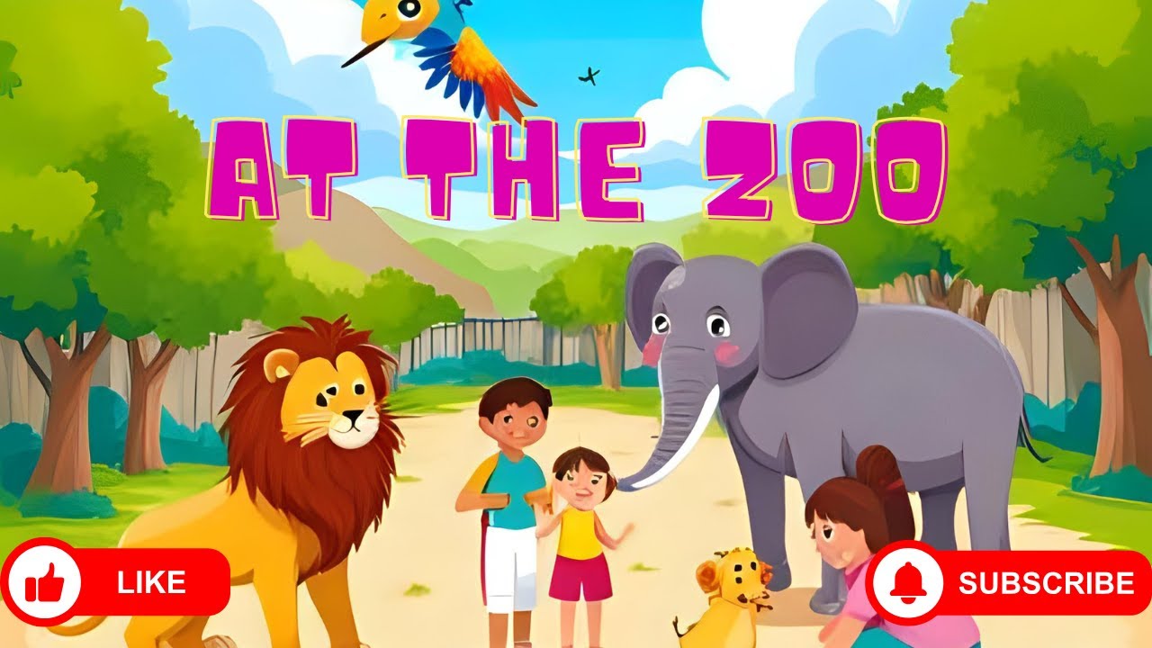 Zoo Animals for Kids 🐯 | Fun Learning Video for Toddlers & Preschoolers