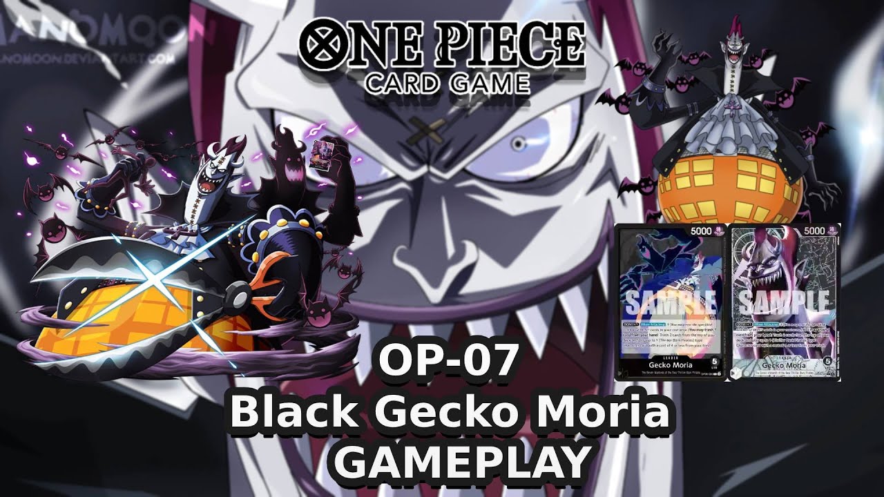 [OP-07] 5-0 Undefeated Locals - Black Gecko Moria Deck & Gameplay | One Piece Card Game