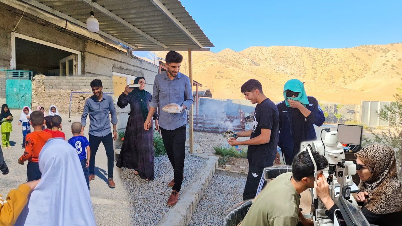 Amir's family:👨‍🏫📚Hassan's First Day of Teaching, Milad's Eye Exam👩‍⚕️ & Qadir's Mechanic Job!👷