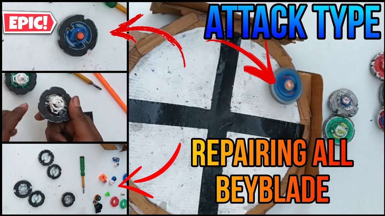 Repairing my all beyblades👨🏻‍🔧👨🏻‍🔧  with m-seal and making tips 🔥🔥