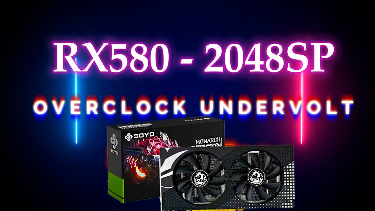 ✅Como hacer Undervolt y Overclock en la RX 580 de Aliexpress